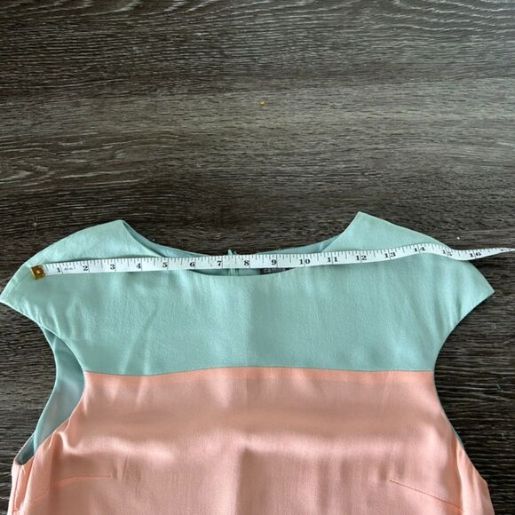 EUC Camilla and Marc Pastel Colorblock Shift Mini Dress Resort 2013 AU 8 US 4 - Picture 12 of 13